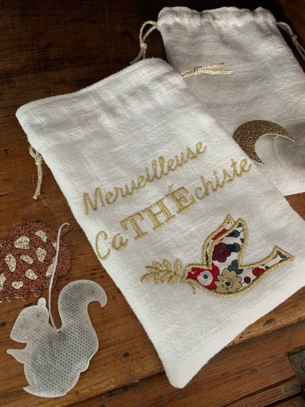 Pochon thé Merveilleuse cathechiste